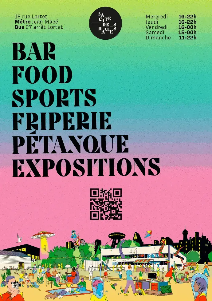 Affiche La Cité des Halles